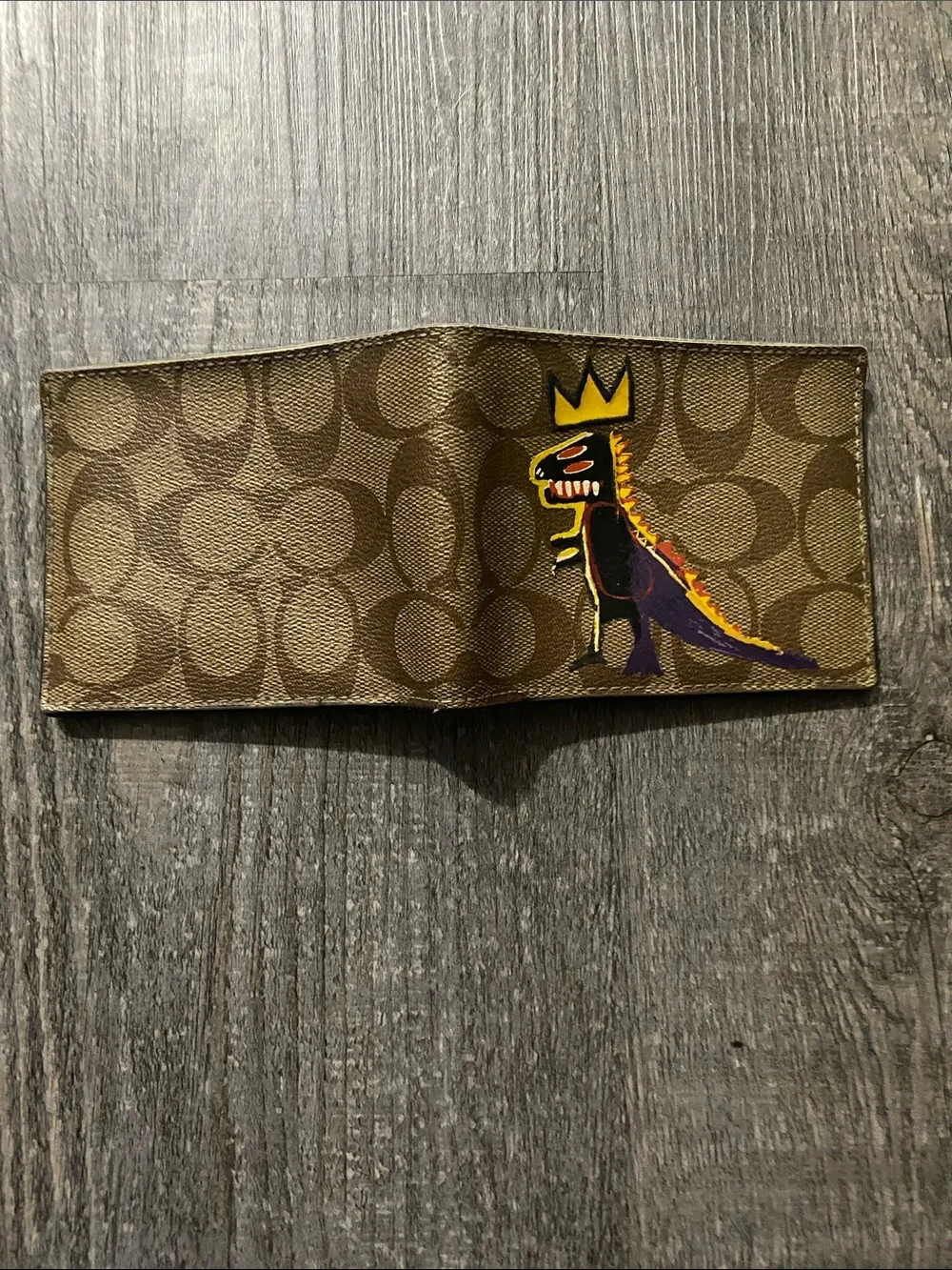 Coach X Jean-Michel Basquiat men’s wallet